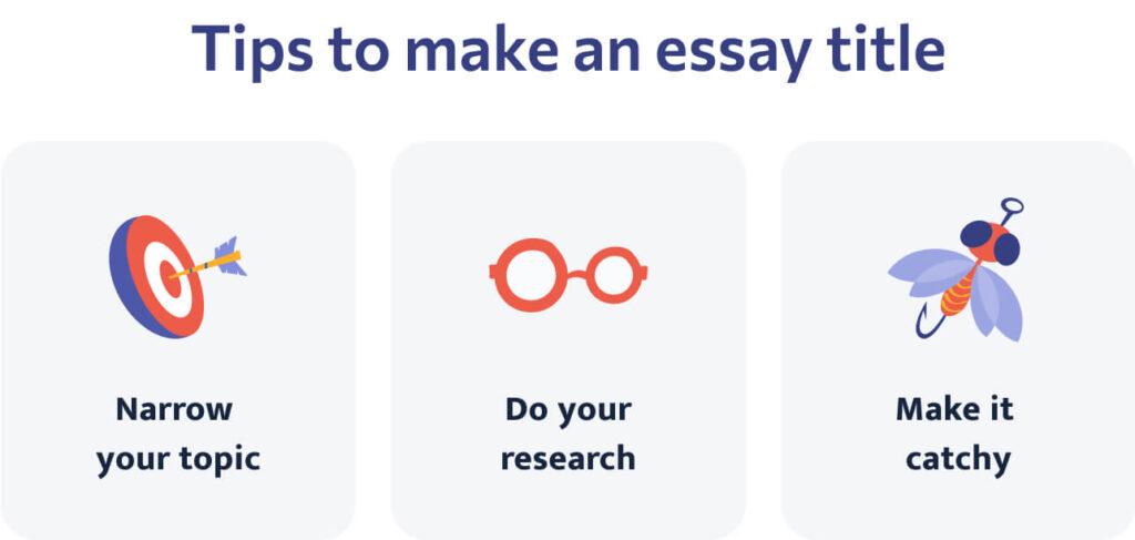 Tips to Make an Essay Title